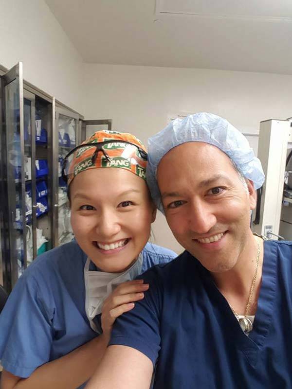 DrPedramBralgynecologistwithassistant Manhattan Women's Health